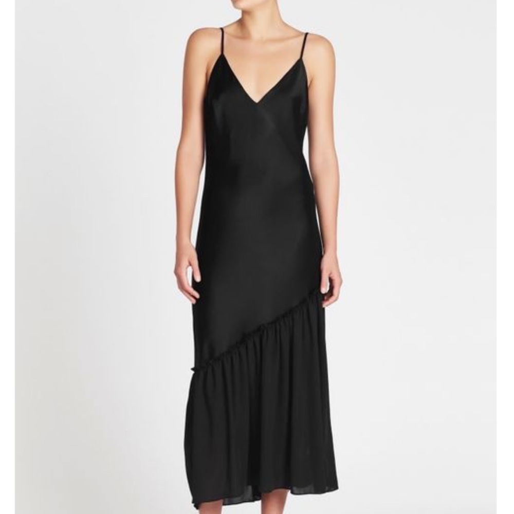 FRAME Satin Long Lounge Dress like new condition